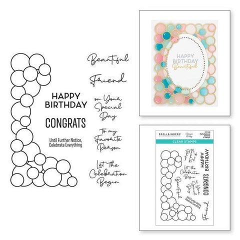 It's My Party - Party Balloons & Garland Clear Stamps