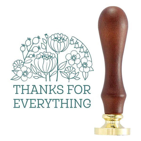 Sealed for Summer Collection - Thanks for Everything Wax Seal Stamp