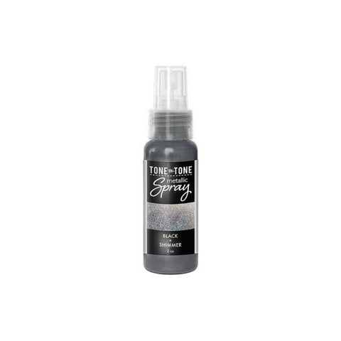 Tone on Tone Metallic Spray - Black