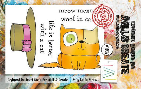 Miss Catty Meow - Clear Stamps