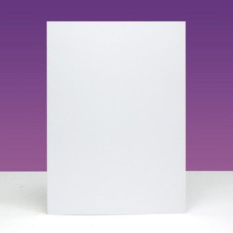 Card Blanks & Envelopes - Dove White - 7"x5"