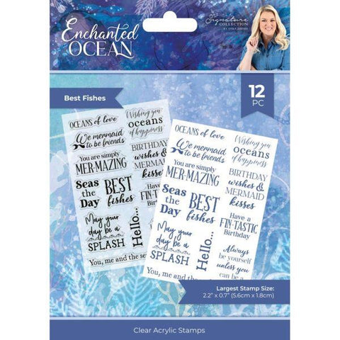 Enchanted Ocean - Clear Stamps - Best Fishes