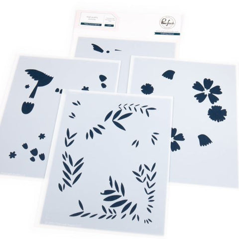 Happy Hummingbirds - Layering Stencils