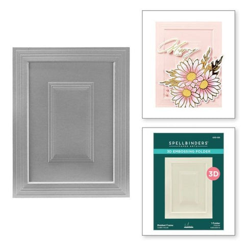 Yana's Daisies Collection - Molded Frame 3D Embossing Folder