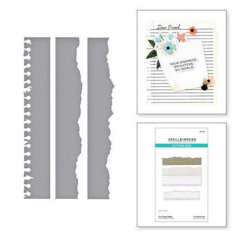 Take Note Collection - Torn Paper Edges Dies