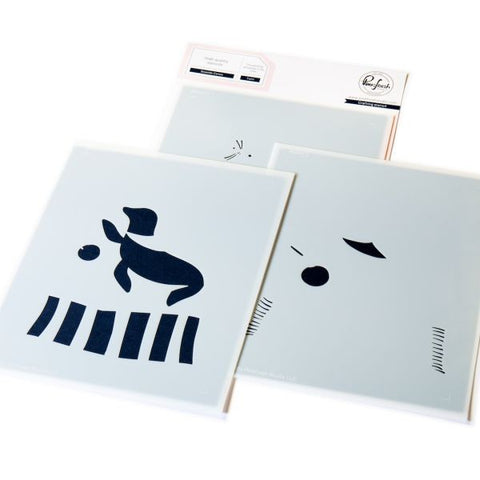 Seaside Cones - Layering Stencils