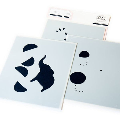 Sweet Safari - Layering Stencils