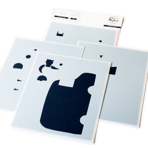 Ice Cream Truck - Layering Stencils