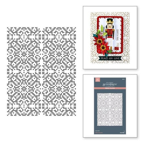 Merry Moments Collection - Petite Criss Cross Press Plate