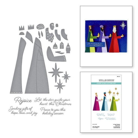 Wonderland Collection - The Three Magi Stamp & Die Set