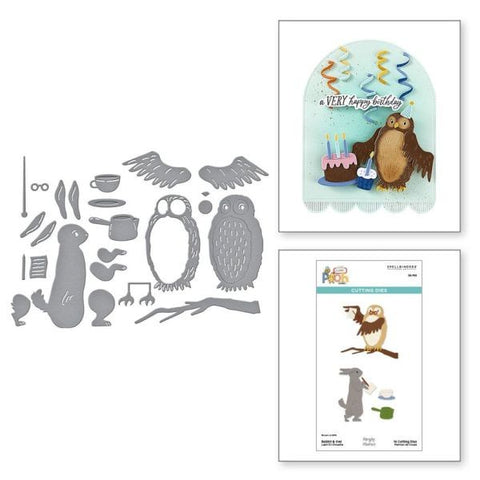 Say Cheese Classic Pooh Birthday Collection - Rabbit & Owl Dies