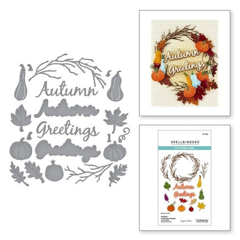 Texture & Foliage Collection - Autumn Greetings Wreath