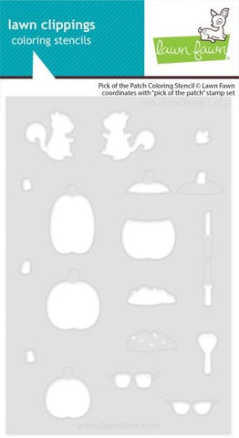 Pick of the Patch - Coloring Stencil