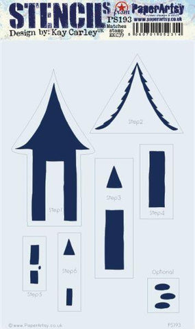 Stencil - Kay Carley #193 (Large)