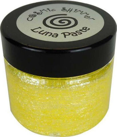 Cosmic Shimmer Luna Paste - Stellar Lemon