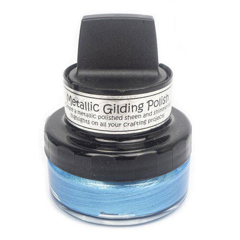 Cosmic Shimmer Metallic Gilding Polish - Electric Blue