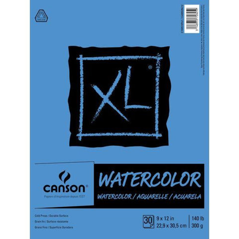 Canson XL Watercolor Paper Pad