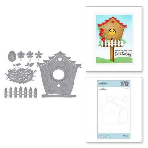 Birdhouses Through the Seasons - Build a Spring Birdhouse Etched Dies