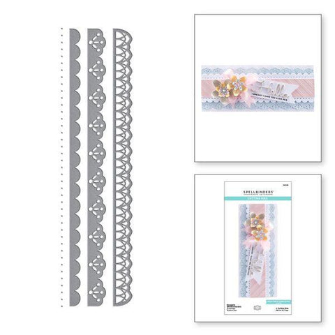 Classically Becca Collection - Romantic Slimline Borders Dies