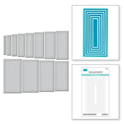 Precison Layering Basics Collection - Mini Slimline  A Dies