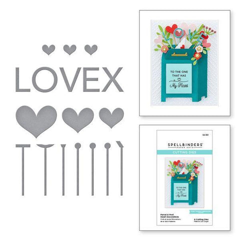 Parcel & Post Collection - Parcel & Post Heart Decorations