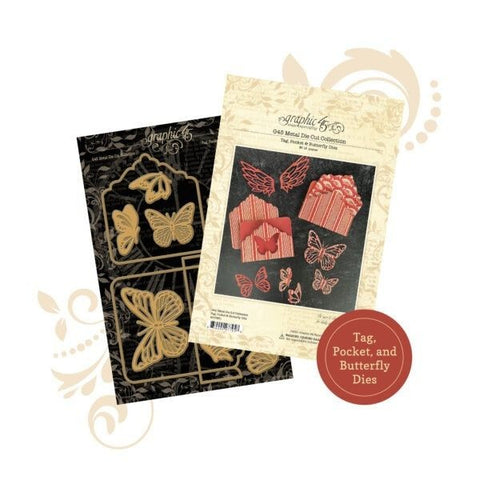 Dies - Tag, Pocket & Butterfly