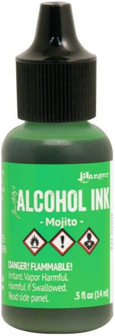 Alcohol Ink  - Mojito