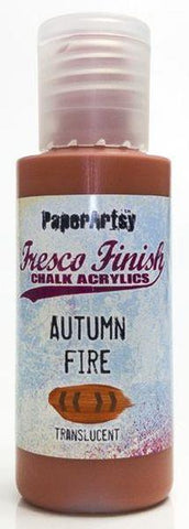 Fresco Finish Acrylic Paint - Autumn Fire