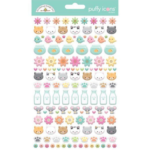 Pretty Kitty - Puffy Stickers