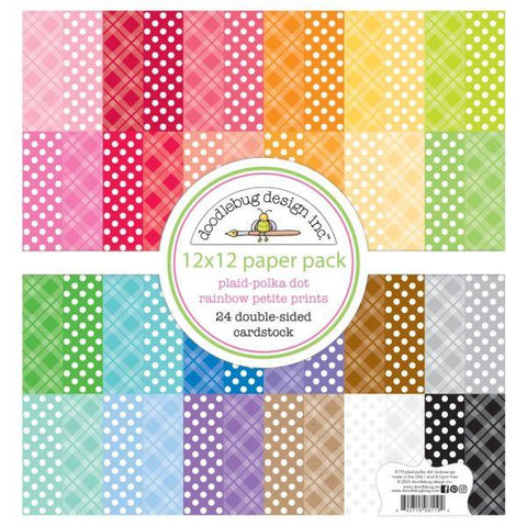 Plaid-Polka Dot - 12x12 Collection Pack