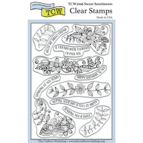 Sweet Sentiments - Clear Stamps
