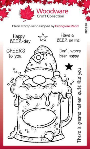 Beer Gnome - Clear Stamps