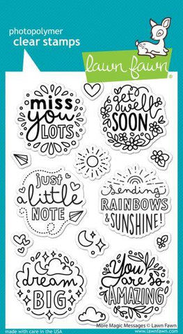 More Magic Messages - Clear Stamps