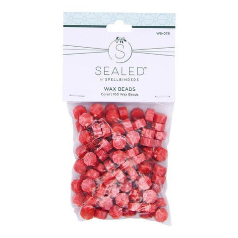 Sealed Collection - Coral Wax Beads