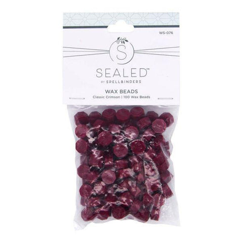 Sealed Collection - Classic Crimson Wax Beads