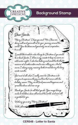 Letter to Santa - Cling Stamp