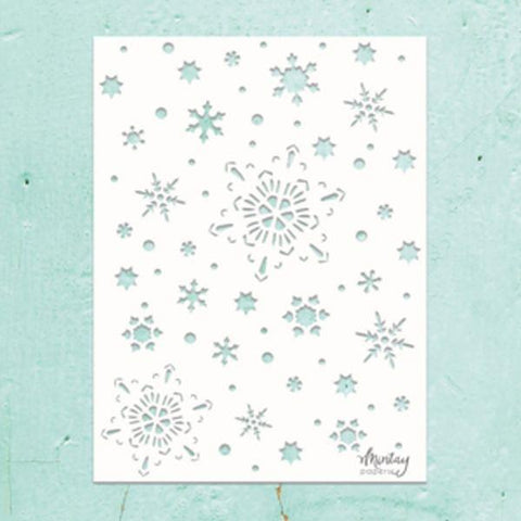 Snowflakes - 6x8 Stencil