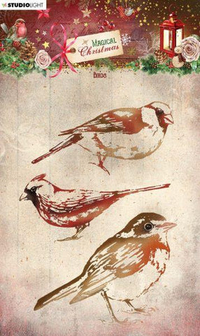 Magical Christmas - Clear Stamps - Birds