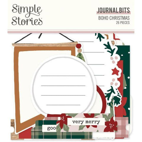 Boho Christmas - Journal Bits & Pieces