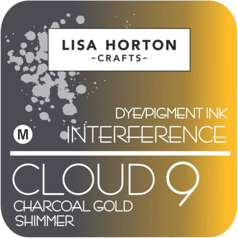 Interference Ink Pad - Charcoal Gold Shimmer