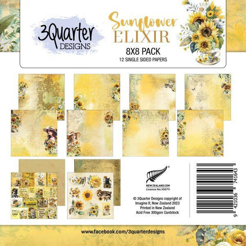 Sunflower Elixir - 8x8 Collection Pack