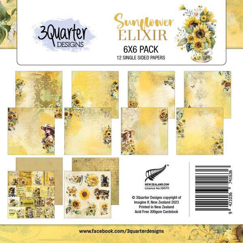 Sunflower Elixir - 6x6 Collection Pack