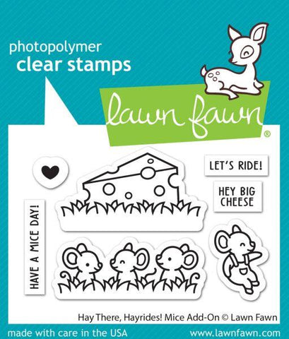 Hey There, Hayrides! - Mice Add-On - Clear Stamps