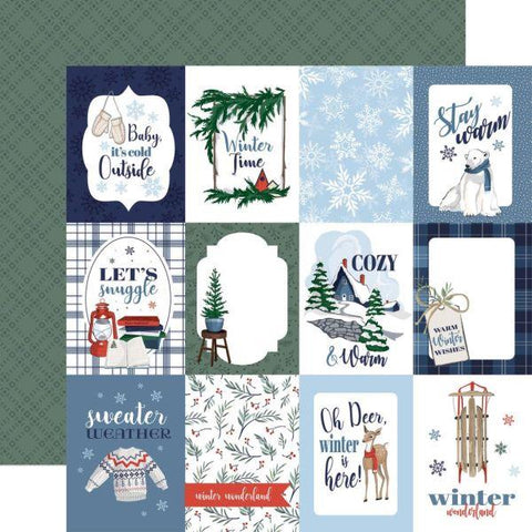 Wintertime - 3x4 Journaling Cards
