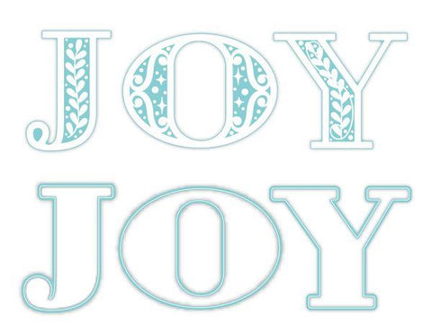 Joy Impress-ion Letterpress Dies