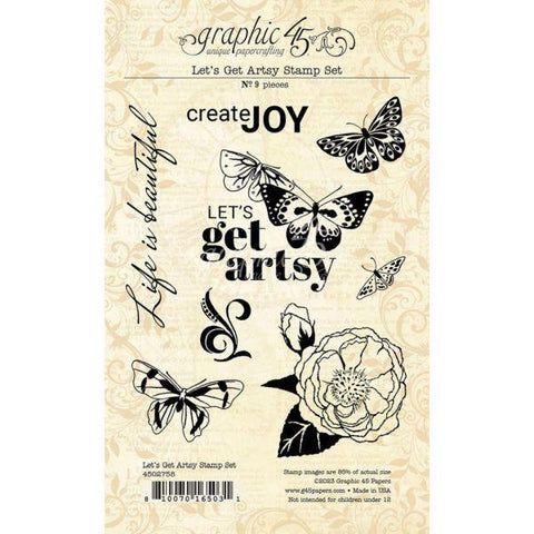 Let's Get Artsy - Clear Stamps