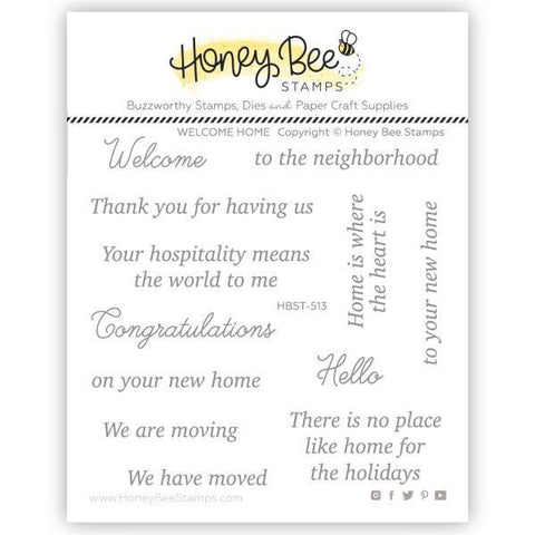 Welcome Home - Clear Stamps
