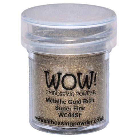 Gold Rich Embossing Powder - SuperFine
