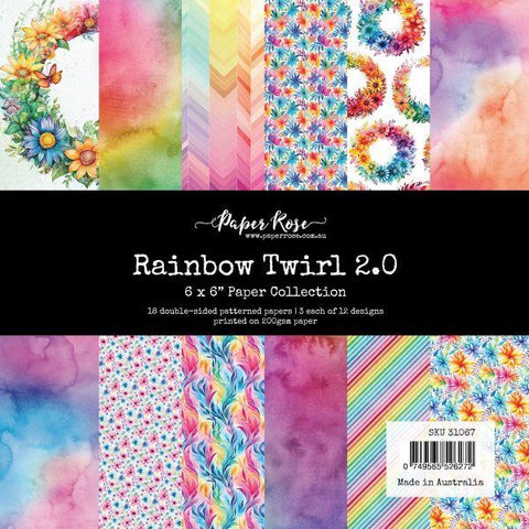 Rainbow Twirl 2.0 - 6x6 Paper Collection