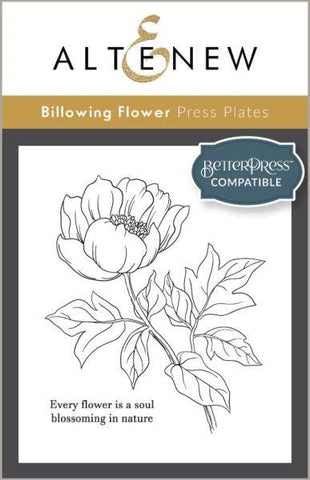 Billowing Flower Press Plates